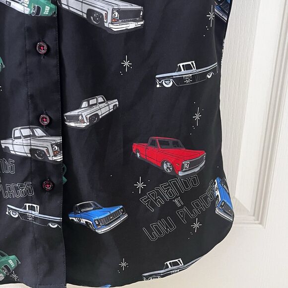 Dixxon Flannel Company What the Truck!? D-Lite Button Up Shirt Women's Small - Picture 8 of 13